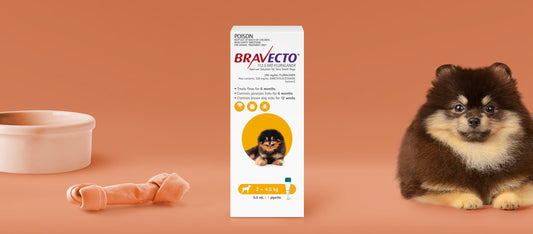 Bravecto - Spot on - Flea & Tick 2 - 4.5 kg
